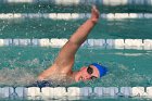 Swimming vs Babson  Wheaton College Swimming vs Babson College. - Photo By: KEITH NORDSTROM : Wheaton, Swimming, Babson
